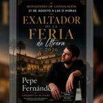 Pepe Fernández protagoniza hoy viernes la Exaltación de la Feria de Utrera 2026 retransmitida en directo por UVITEL