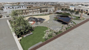 El antiguo solar de la plaza de toros del Arrecife será una gran zona de esparcimiento, servicios y viviendas