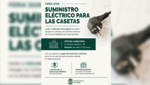 El recinto ferial incorpora mejoras en saneamiento y drenaje mientras se gestiona los contratos del suministro eléctrico