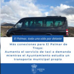 El servicio de taxi a demanda entre El Palmar de Troya y Utrera ampliará sus frecuencias a partir de noviembre