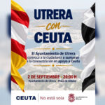 El Ayuntamiento de Utrera organiza la concentración “Utrera con Ceuta” para el próximo miércoles 2 de septiembre
