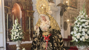 La Virgen de los Dolores visitará a las Hermanas de la Cruz el 19 de septiembre
