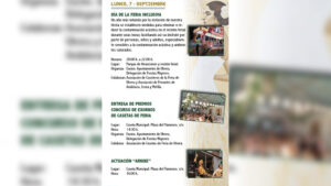 Estas son las actividades programadas para este lunes de feria