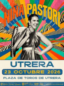 Niña Pastori y Seguridad Social: las dos grandes citas musicales en la Plaza de Toros de Utrera que llegan en octubre