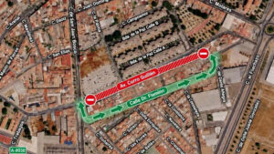 La calle Curro Guillén quedará cortada al tráfico este miércoles por las obras de La Vereda