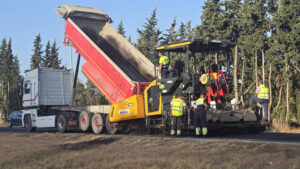El firme de la A-394 ya ha comenzado sus trabajos de mejora a su paso por Utrera