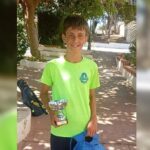 El tenista coronileño Hugo Lara Molina se proclama campeón del Máster de la Summer Cup