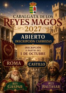 Los Molares abre las inscripciones para participar en las carrozas de la Cabalgata de Reyes Magos 2027