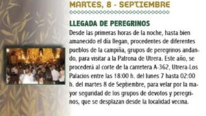 Utrera se prepara para vivir este martes el gran día de la Virgen de Consolación