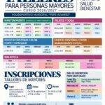 El plazo de inscripción para los talleres dirigidos a personas mayores abrirá el próximo 28 de septiembre