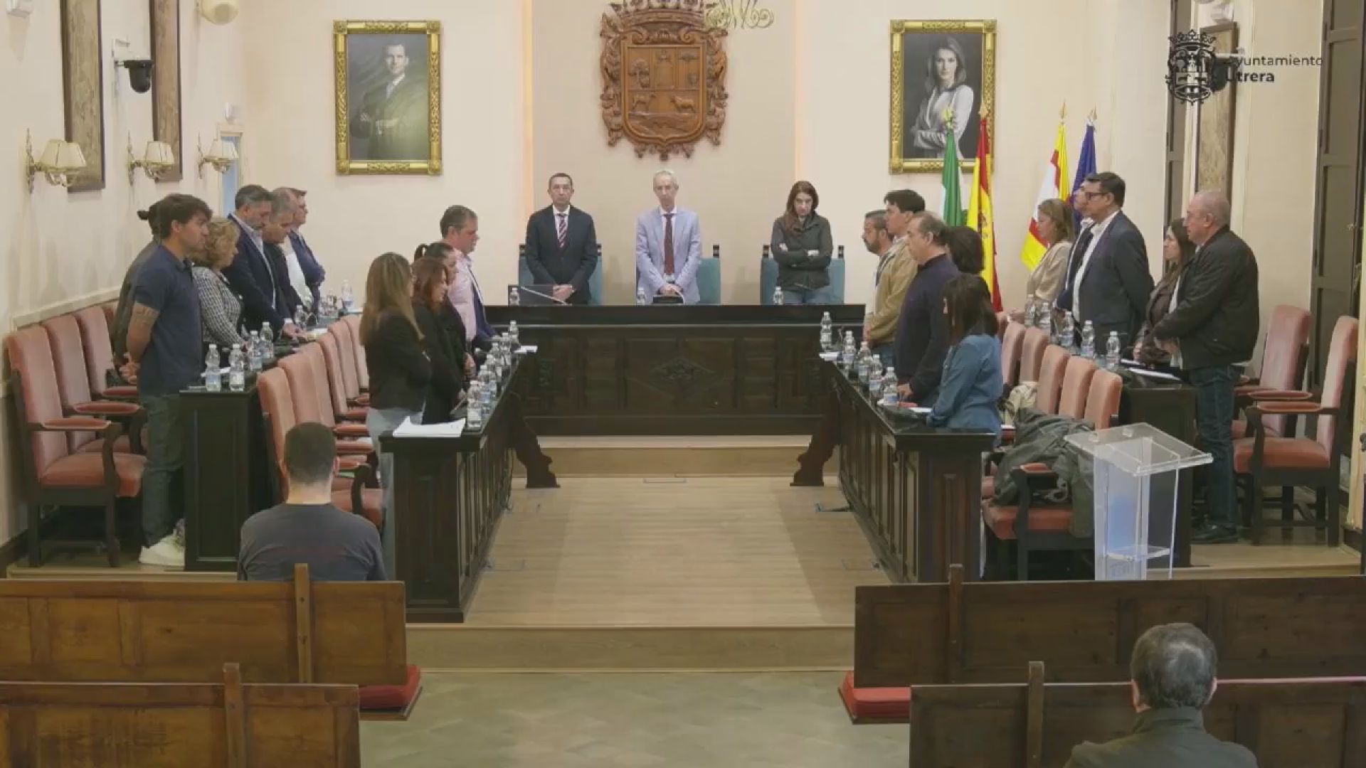 Utrera se suma al apoyo a Urda tras el accidente ferroviario: minuto de silencio, luto oficial y actividades canceladas
