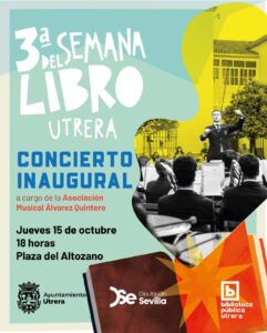 La III Semana del Libro llega a Utrera: firmas de autores locales y actividades durante todo el fin de semana