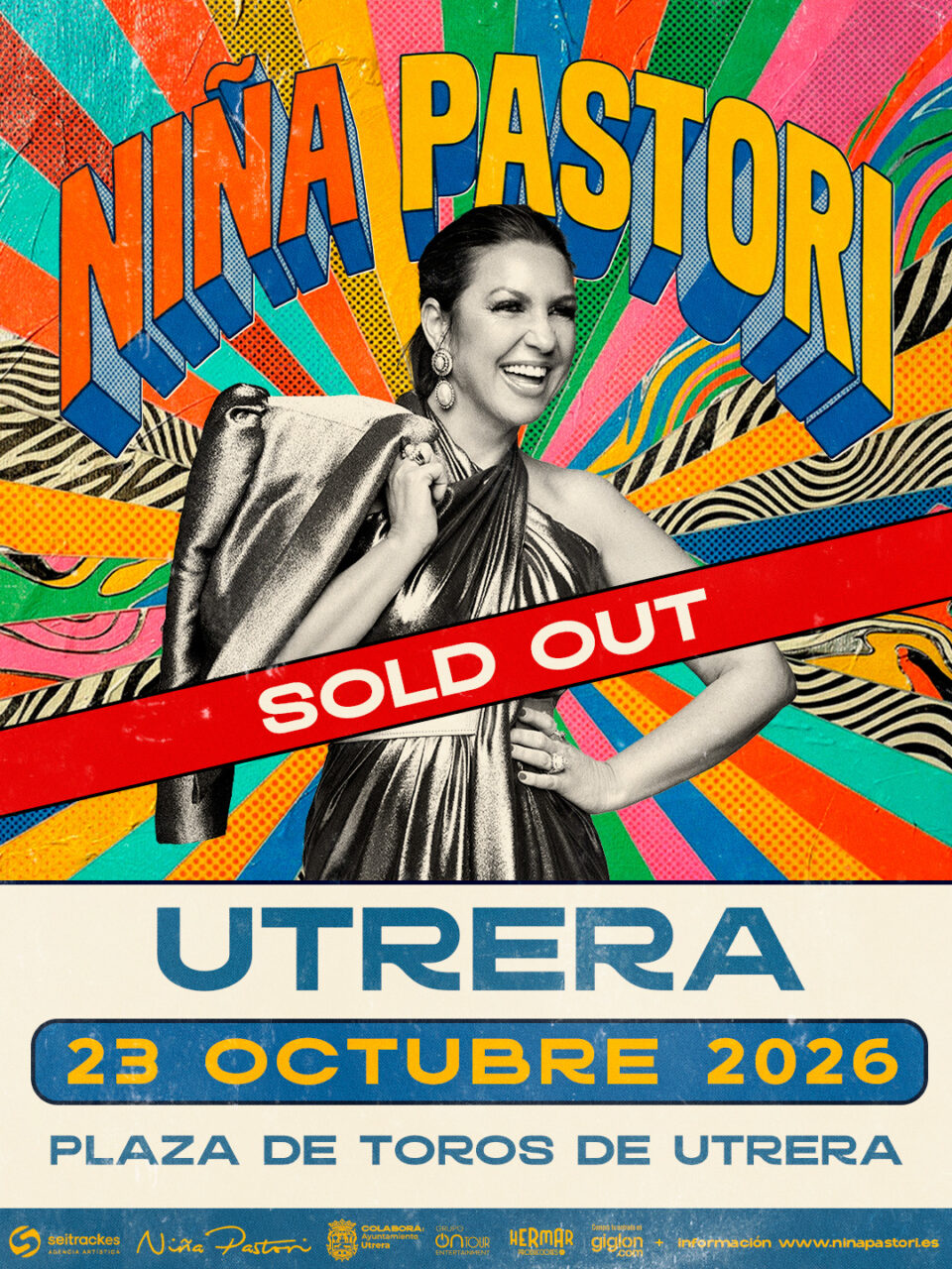Niña Pastori cuelga el cartel de "entradas agotadas" para su concierto de este viernes en Utrera