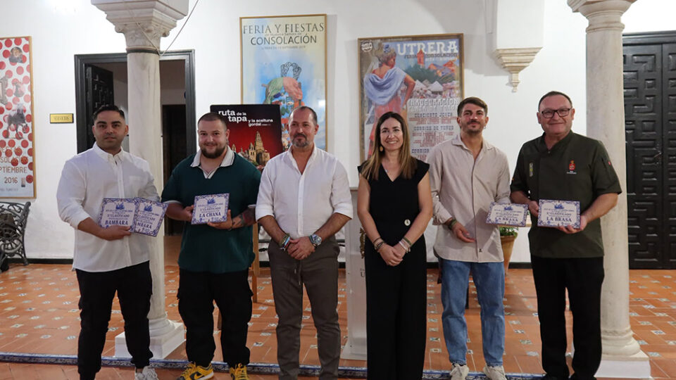 La Chana, La Brasa y Bambara son los premiados de la Ruta de la Tapa y la Aceituna Gordal Utrerana