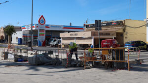 La remodelación y acondicionamiento de La Vereda progresa favorablemente tras la última revisión del alcalde de Utrera