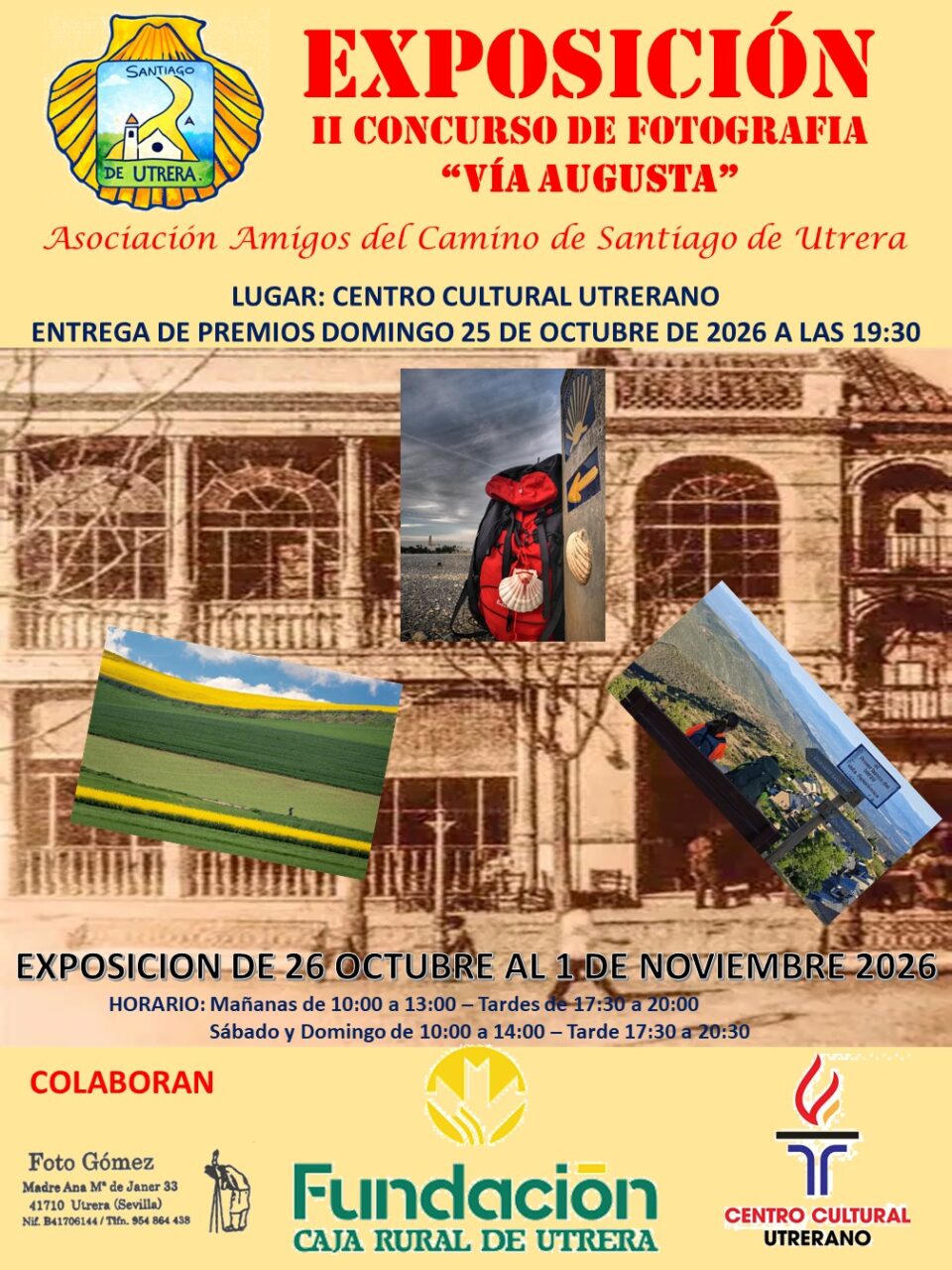 Concluye el II Concurso Fotográfico “El Camino de Santiago en la Vía Augusta”: Ganadores, entrega de premios y exposición pública